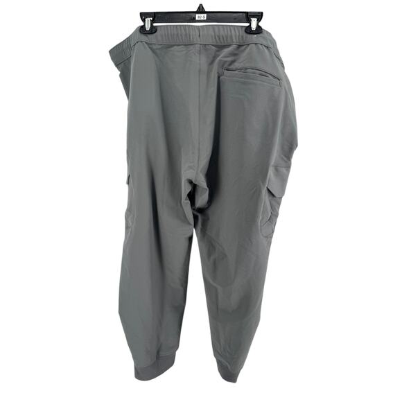 Goodfellow & Co. Men's Gray Athletic Cargo Jogger Pants Size XXL Inseam 27.5in - Picture 2 of 4